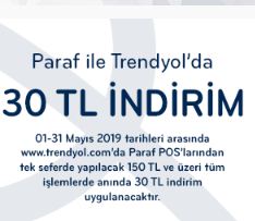 Trendyol Paraflıya özel indirim