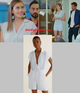 Erkenci Kuş Leyla mavi tulum