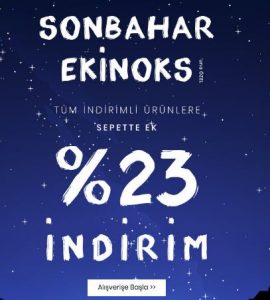 Adil Işık Ekinoks indirimi