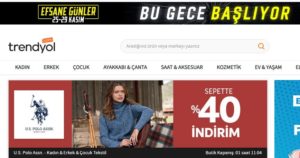 Trendeyol Black Friday Başladı