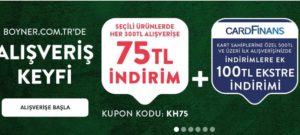 Boyner güncel indirim kodu