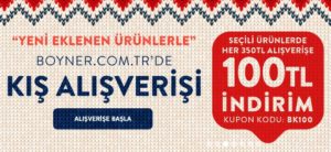 Boyner indirim Kodu